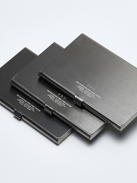 GBH HOME STAINLESS STEEL CARD HOLDER