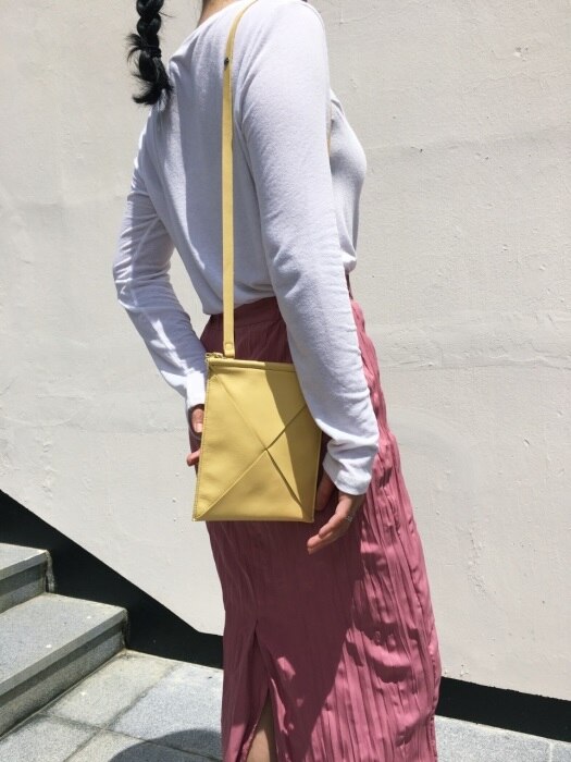 Mini President Bag - Lemon Nappa Leather