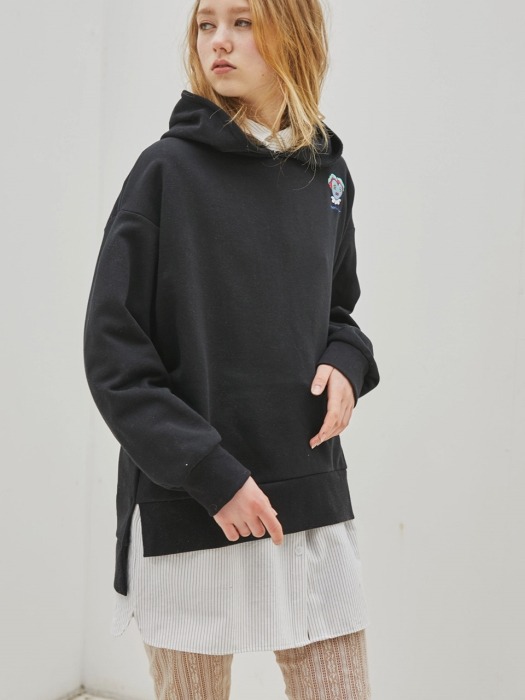 Aegain 506 Loose Hoody_Black