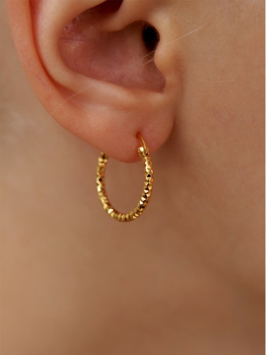 Twinkle Simple Ring Earring