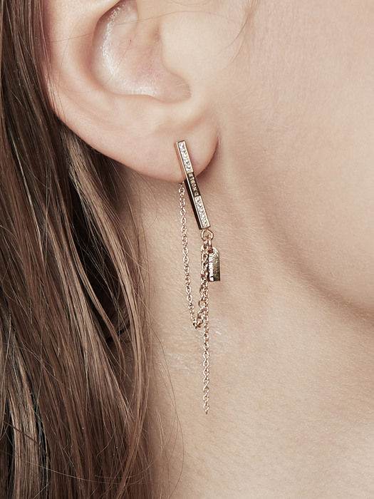 Avenue crystal earring