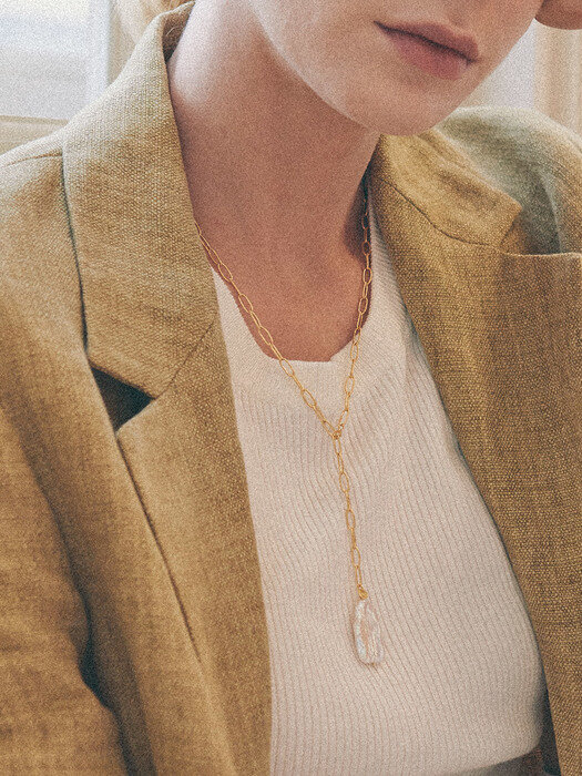 [+Plus] Cecil Pearl Necklace/Bracelet GD