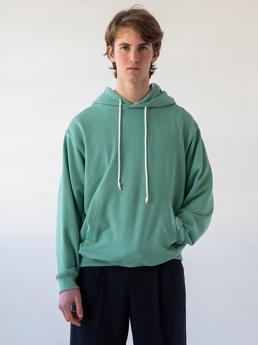 SPRING GREEN SALAD HOODED WITH LOGO