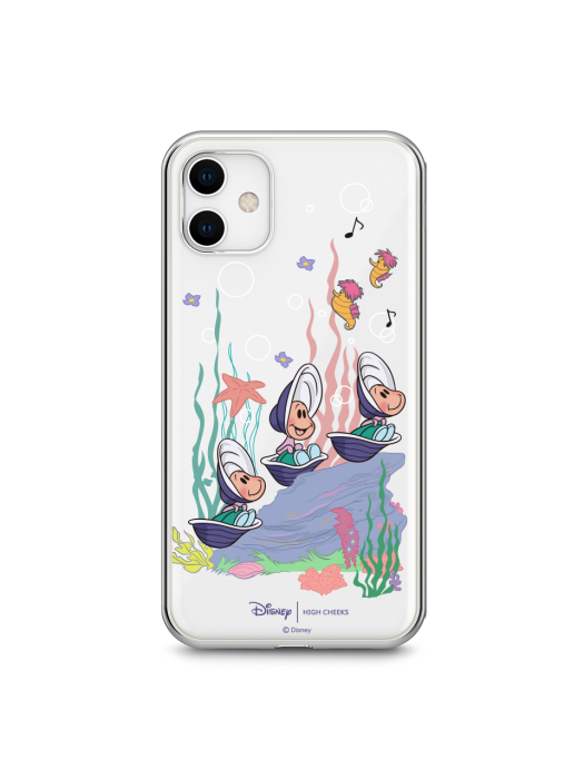 Oysters Under the Sea Clear Phonecase