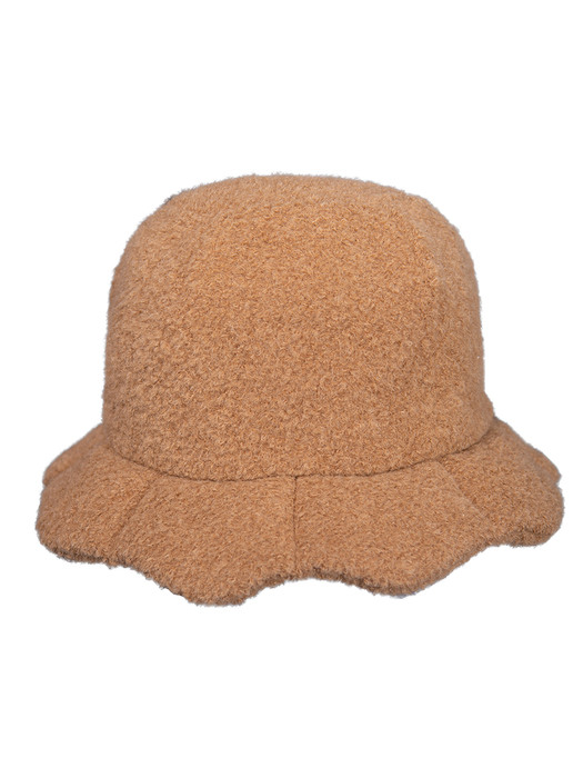 Flower bell hat_brown(2 colour)