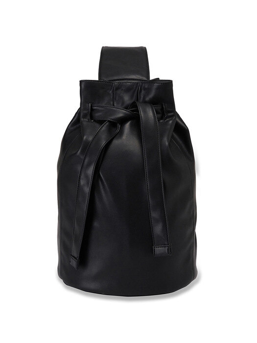 cross bucket bag (black)