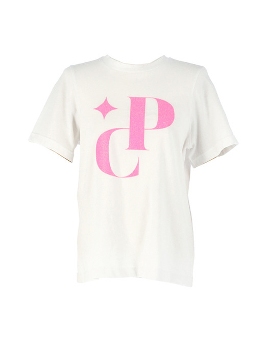 Glitter symbol t-shirt_white