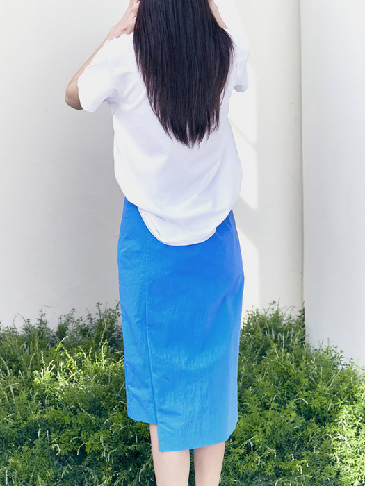Unbalance Hem Line Skirt (2color)
