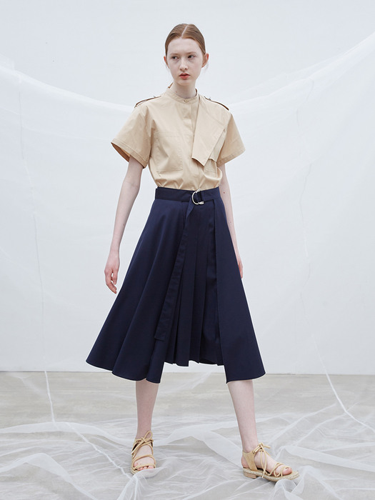 Hazel Skirt _  Navy