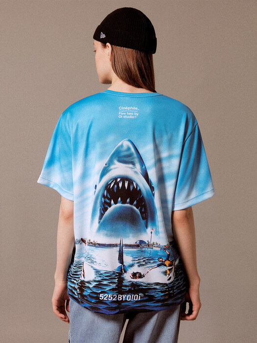 JAWS MESH T-SHIRTS [BLUE]