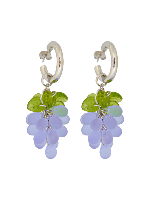 Grape Earrings (Lavender)
