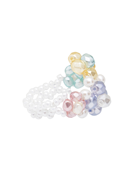 Scatter Beads Ring (Mixed Pearl)