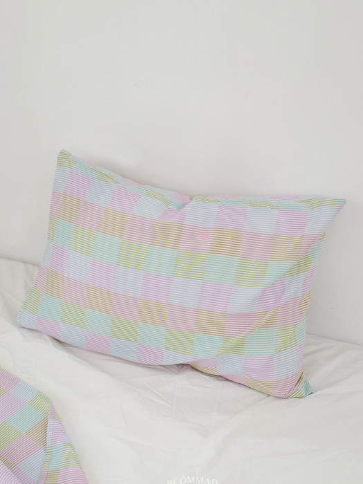 Patchwork pillow cover