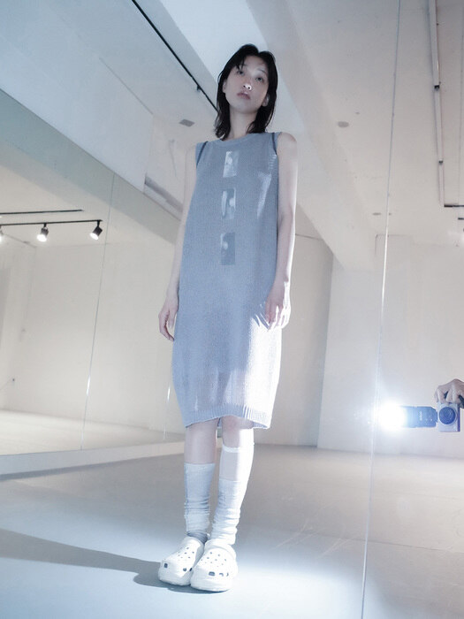 Paper Barrel Kint Onepiece / Grey