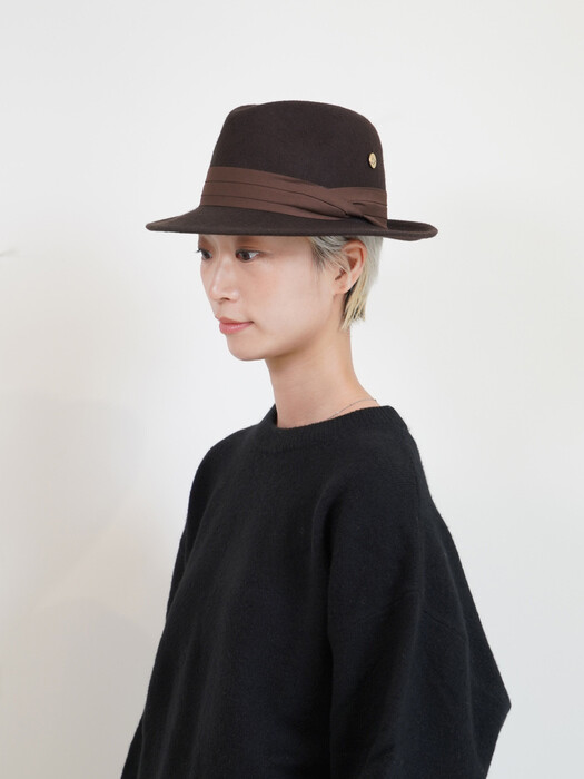 HATPPY Smile silk fedora hat