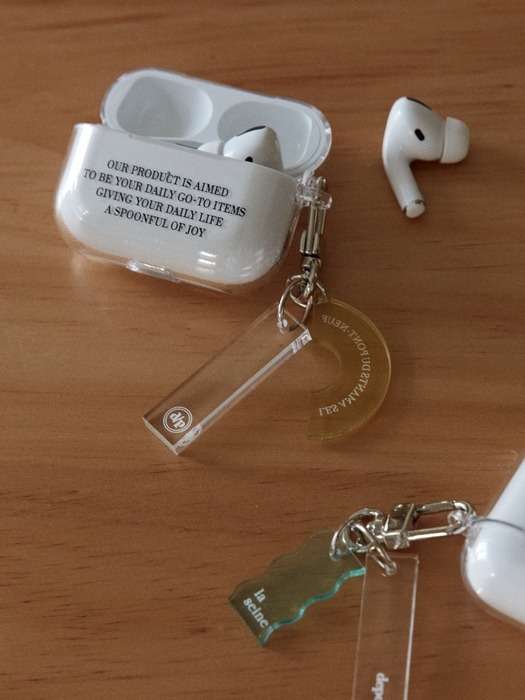 clear airpods pro case