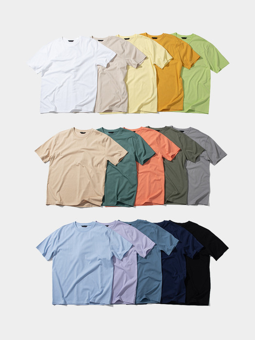 쿨맥스 수피마 티셔츠 15color