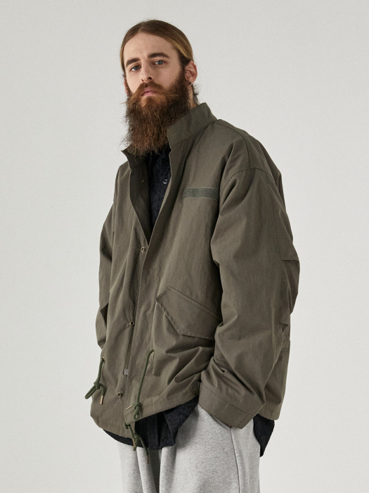 CB FISHTAIL SHORT PARKA (KHAKI)