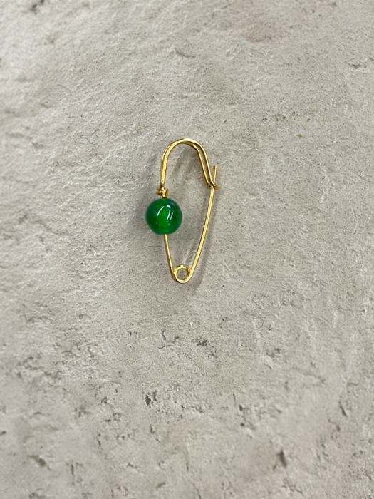 Greeny gold clip