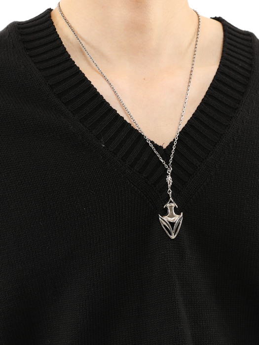 STRUCTURE NECKLACE ( SILVER 925 )