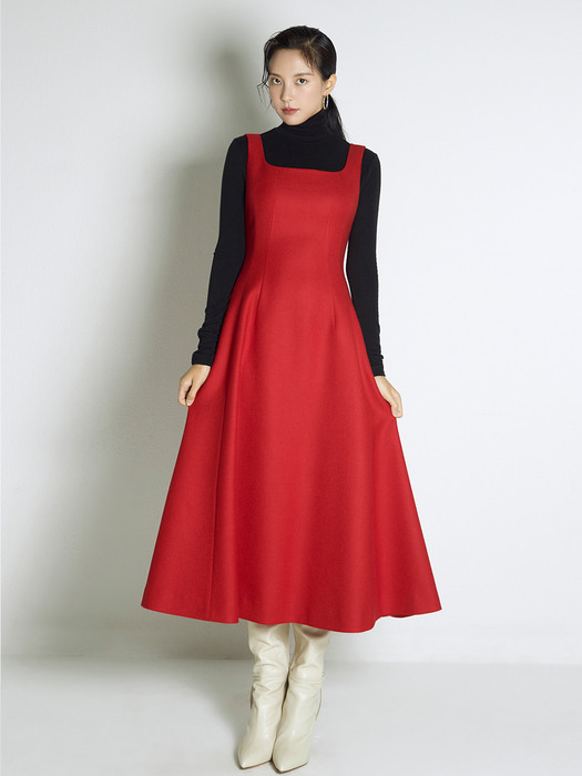 NO.9 DRESS - RED