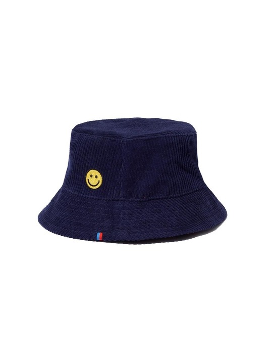 The Smile Bucket Hat - Navy