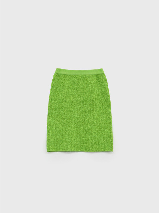 H Line Cotton Knit Skirt
