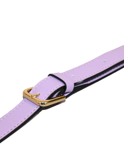 LEATHER STRAP 20 LILAC