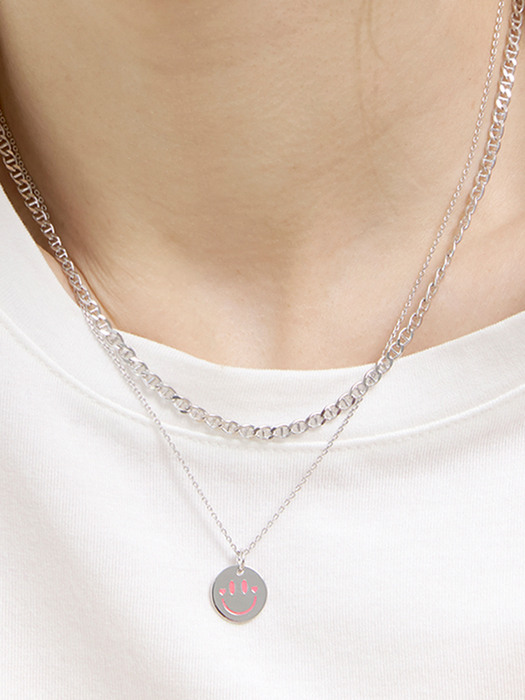 Silver Choker Necklace, Lea