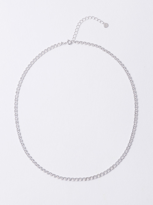 Silver Choker Necklace, Lea