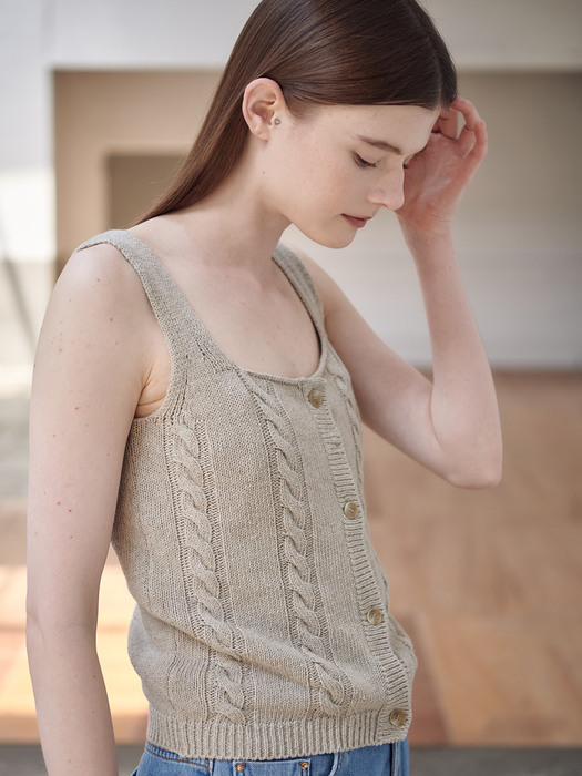 22MN summer knit vest [BE]