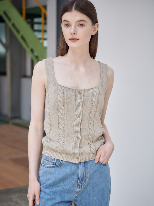 22MN summer knit vest [BE]