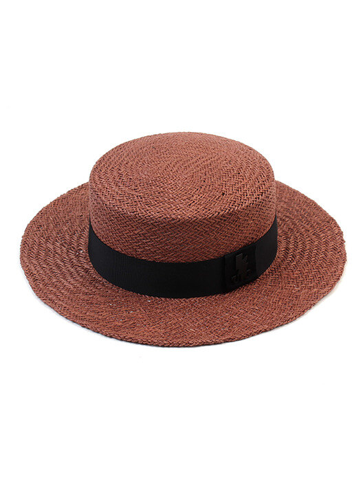 Linen Brown Panama Hat 여름페도라