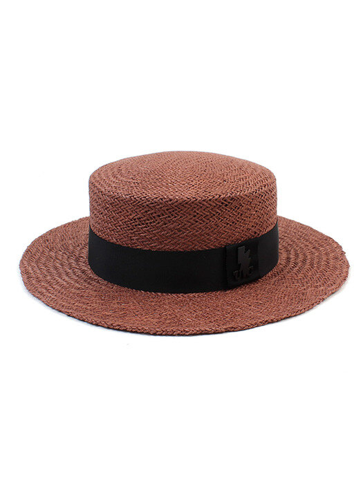 Linen Brown Panama Hat 여름페도라