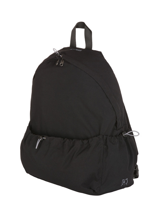 100% recycled nylon backpack | Black