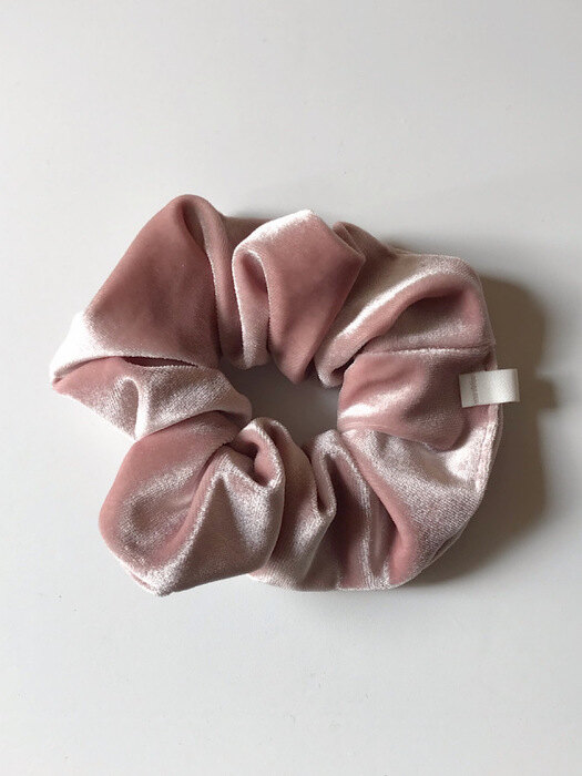 oar Vintage Velvet Volume Scrunchie[Pink] 빈티지 벨벳 볼륨 스크런치