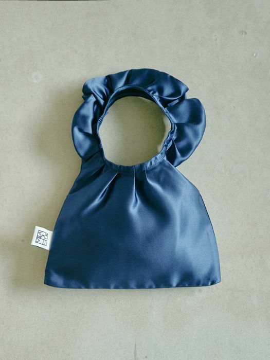 silk frill tote bag (2colors/S,M)