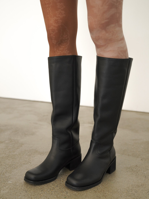Urban Long Boots / D22F06-BK