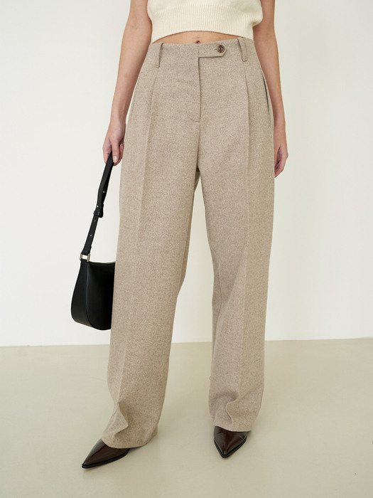 Homespun Trousers Oatmeal