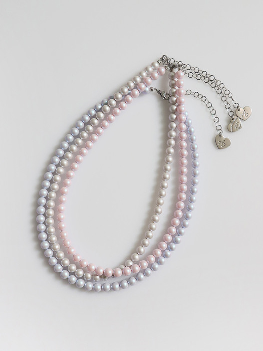 6mm Iridescent Pearl Necklace