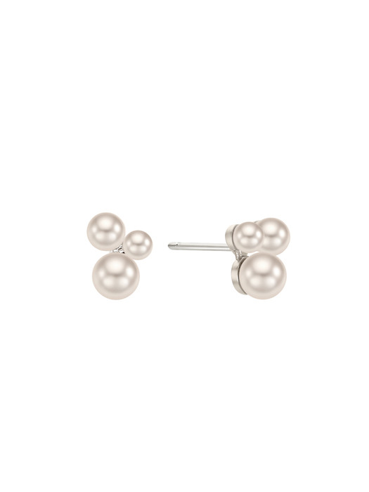 Petit Triple Pearl Earrings_VH229DEA004B