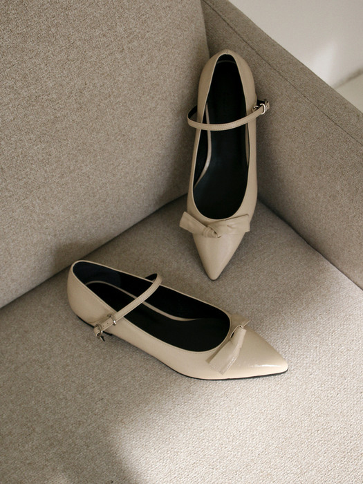 The muse mary jane flat shoes_CB0094(4colors)