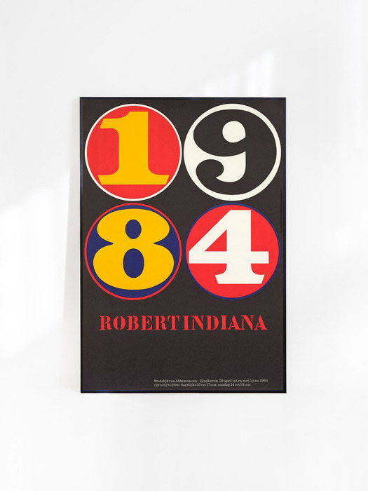 [얀 반 툰] Robert Indiana (액자 포함) 61.4 x 88 cm