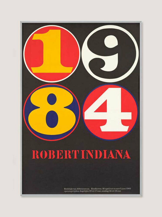 [얀 반 툰] Robert Indiana (액자 포함) 61.4 x 88 cm