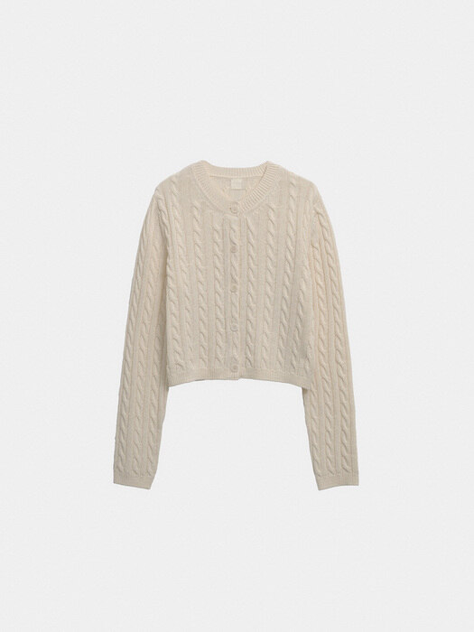 HOLIDAY CARDIGAN (CREAM)