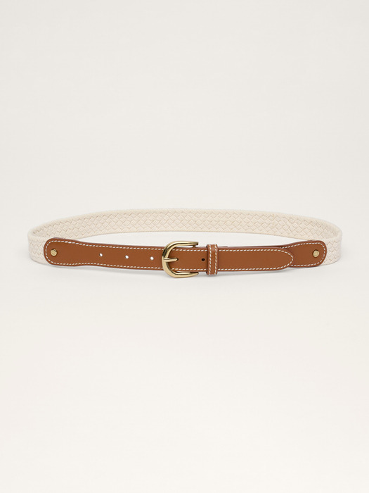 Classic Weaving Belt (Ivory)