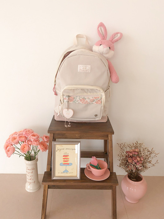 Bon voyage backpack - vintage rose