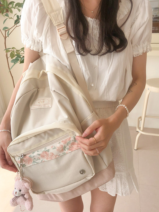 Bon voyage backpack - vintage rose