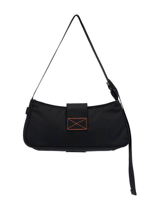 Recycled nylon utlilty mini bag | Black