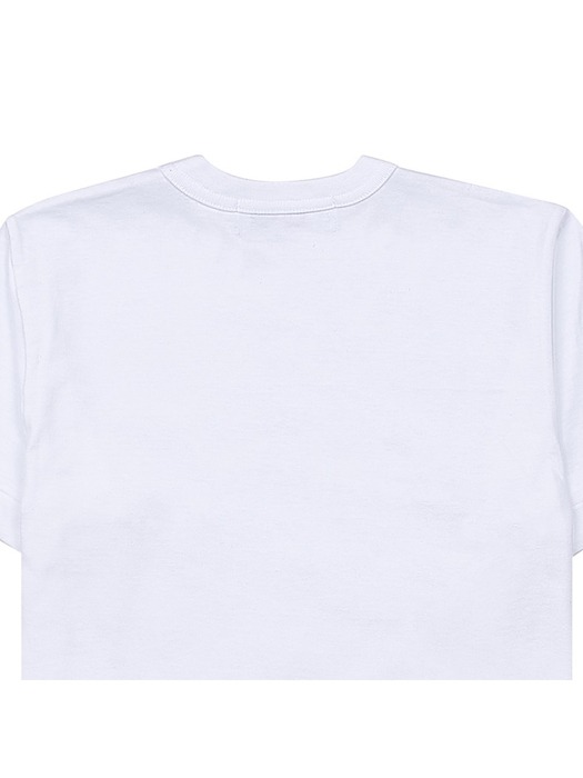 [꼼데가르송] 여성 인베이더 슬리브 티셔츠 P1T327 WHITE